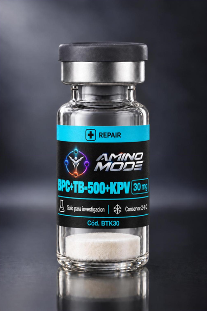 Vial de BPC-157 + TB-500 + KPV 30 mg de AMINO MODE