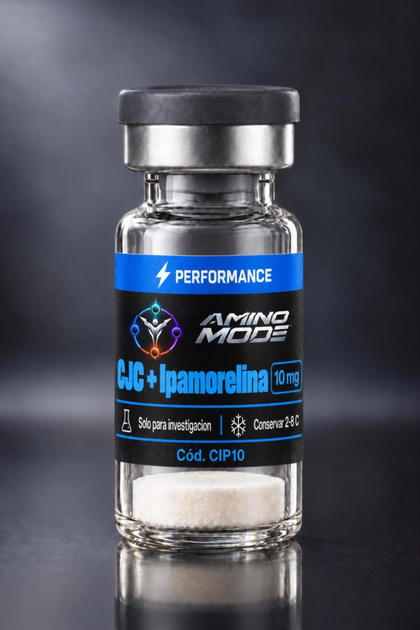 Vial de CJC-1295 + Ipamorelina 10 mg de AMINO MODE