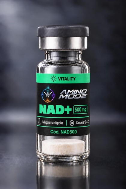 Vial de NAD+ 500 mg de AMINO MODE